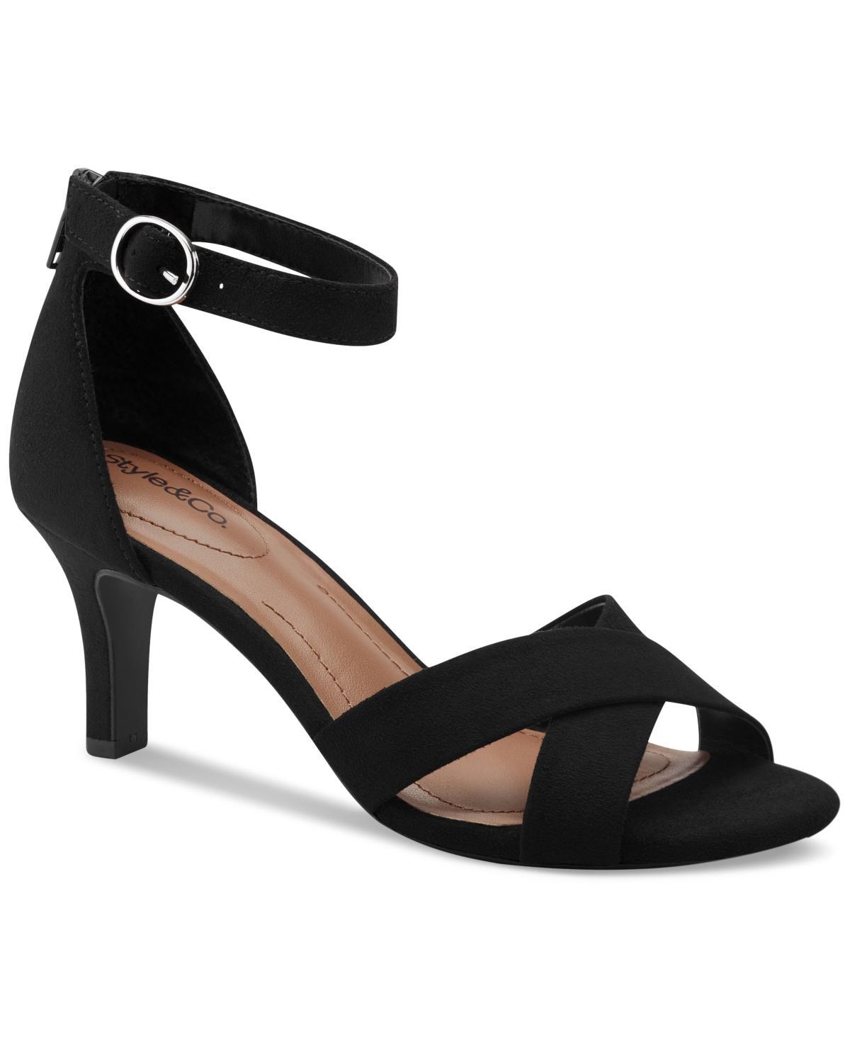 Style & Co Womens Priyaa Ankle Strap Dress Sandals, Created for Macys Product Image