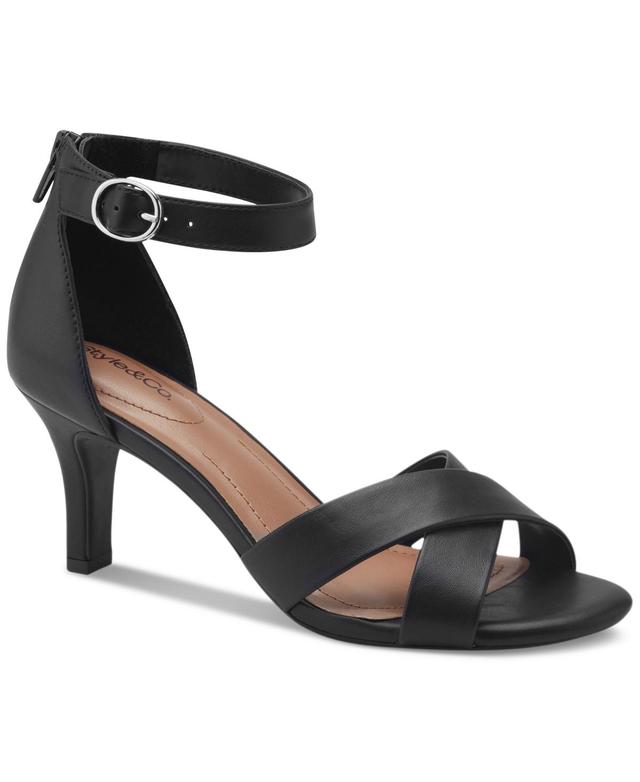 Style & Co Womens Priyaa Ankle Strap Dress Sandals, Created for Macys Product Image