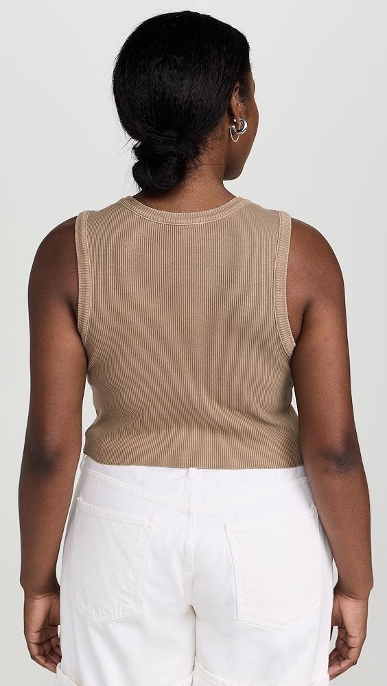 AGOLDE Cropped Poppy Tank | Shopbop Product Image