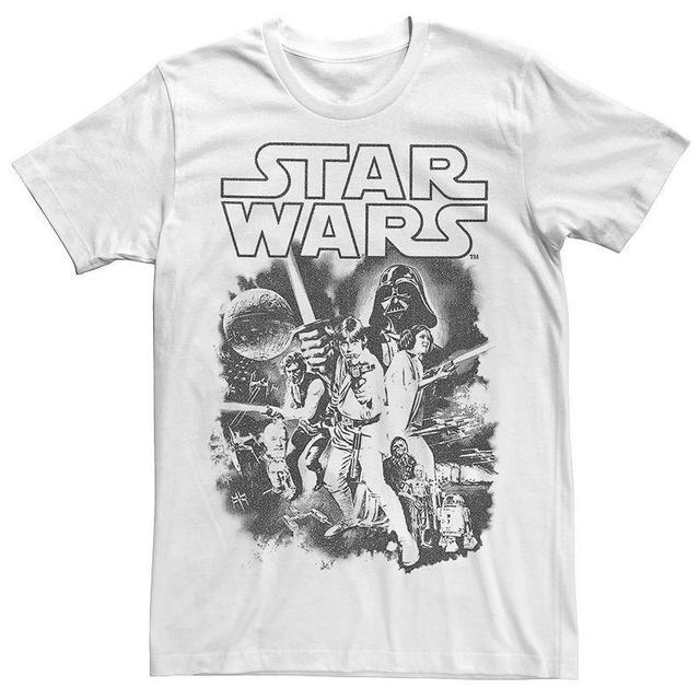 Mens Star Wars Classic Group Poster Tee Product Image