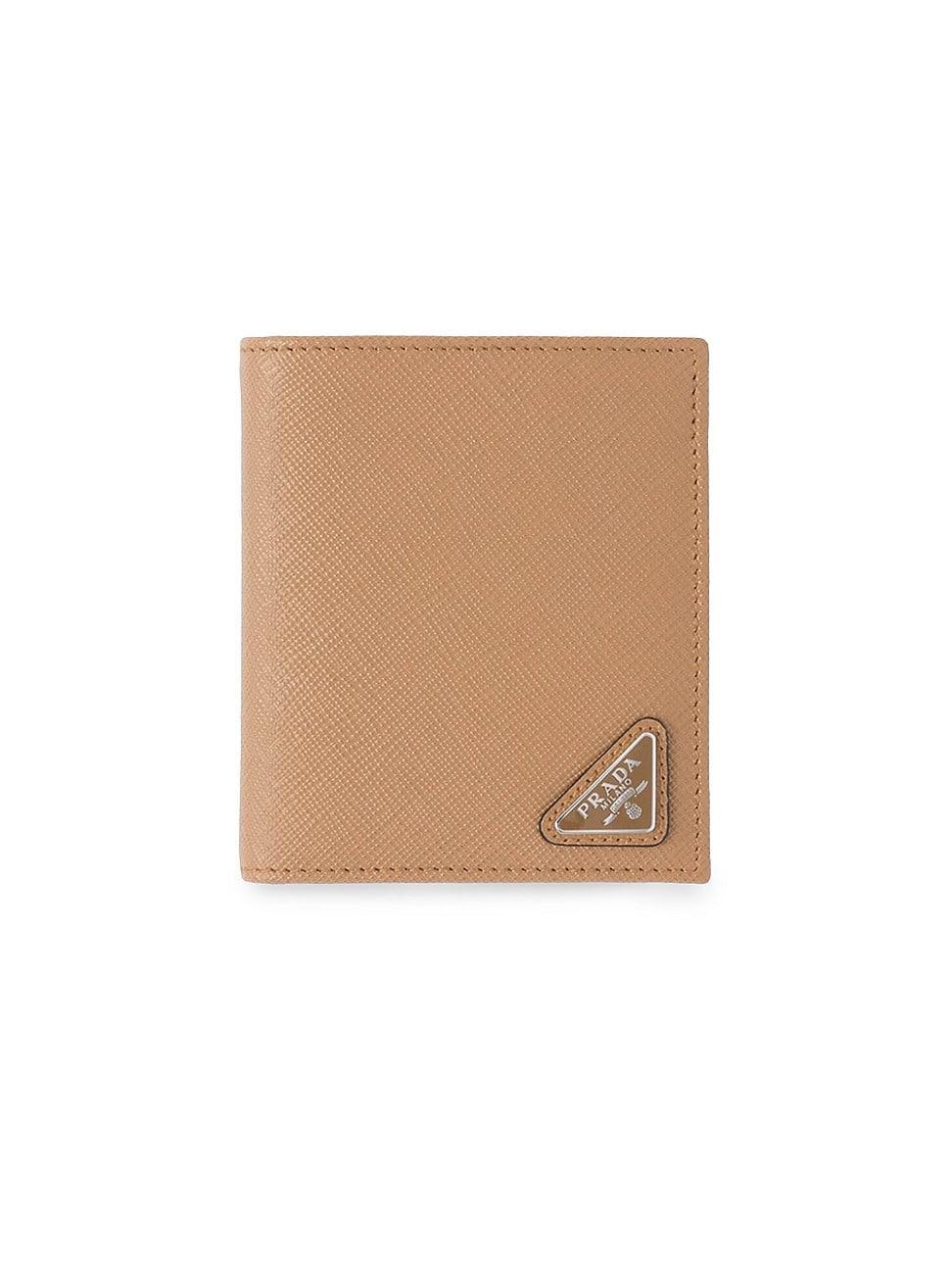 Mens Saffiano Leather Wallet Product Image