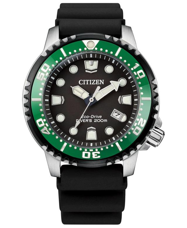 Citizen Mens Promaster Dive Three Hand Black Dial Strap Watch Product Image