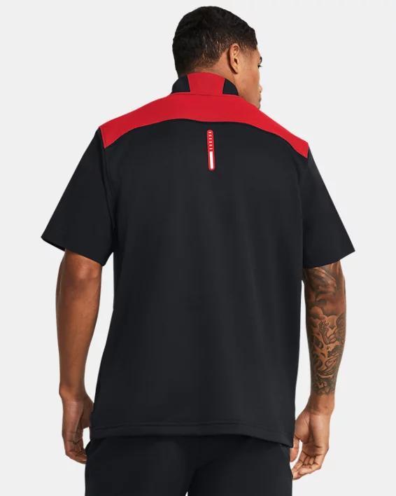 Men's UA Motivate Collegiate Short Sleeve Jacket Product Image