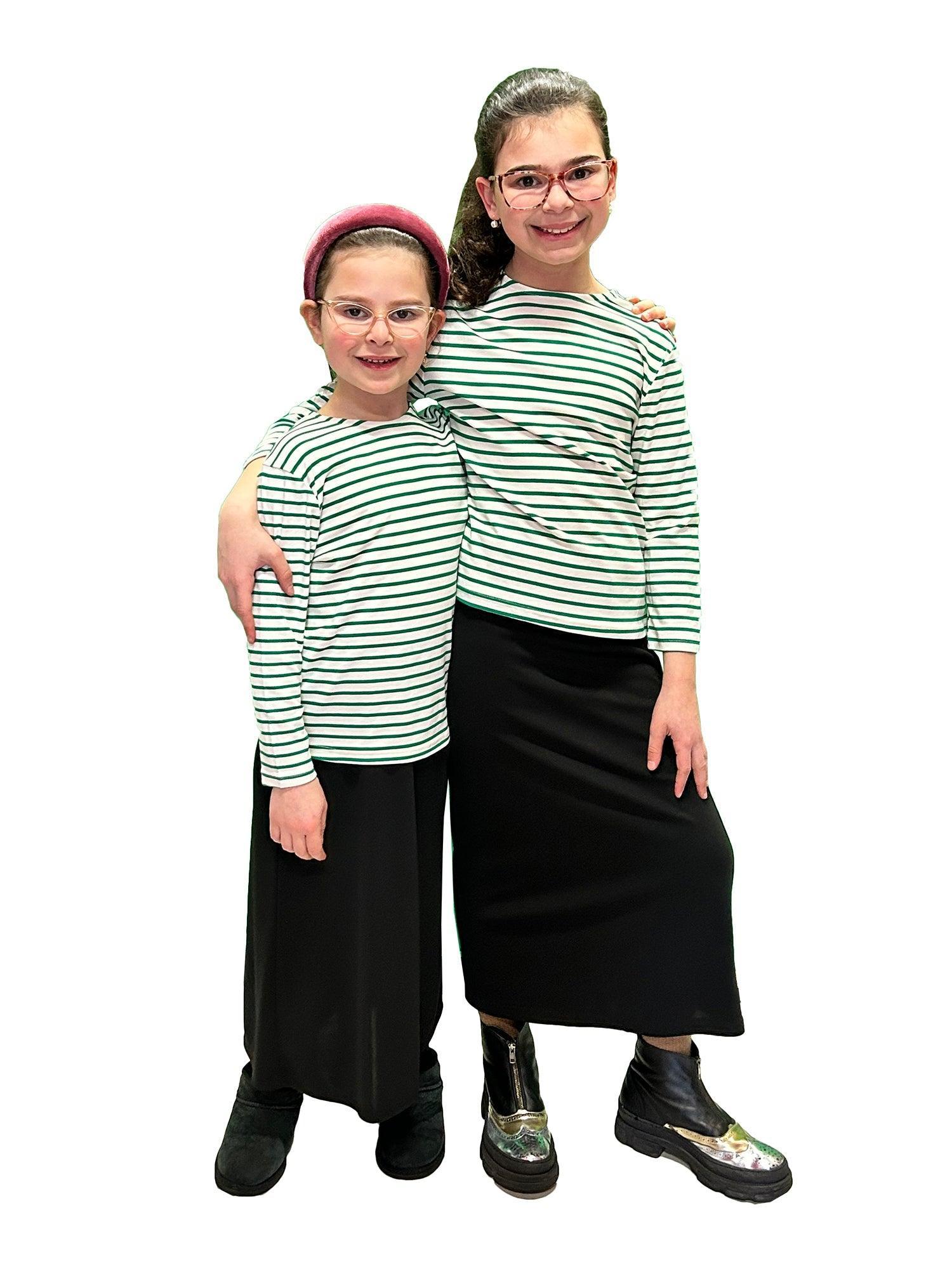 Monte Carlo Famous Women's/Kid's Straight Floor-Length Slinky Skirt Product Image