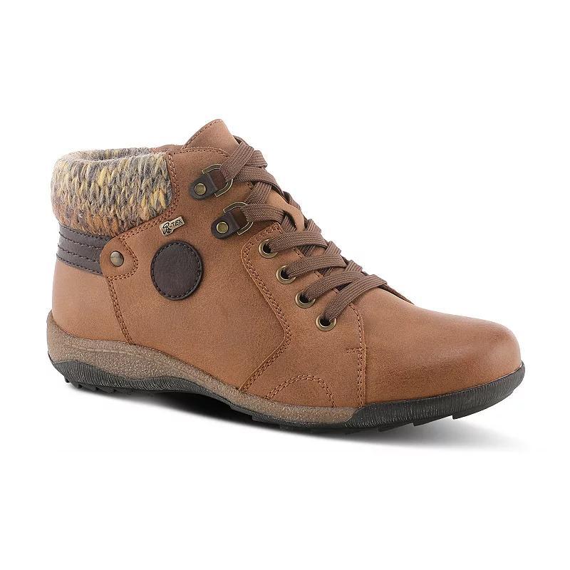 Spring Step Clifton Womens Ankle Boots Brown Product Image