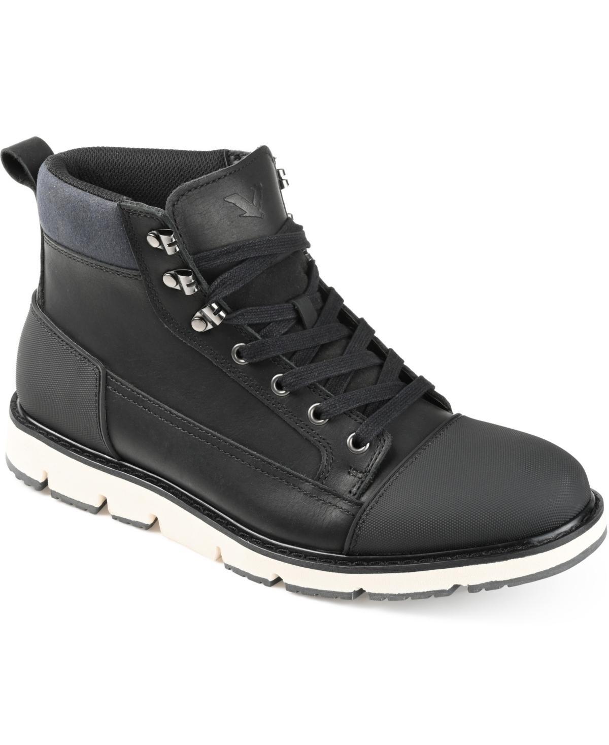 Territory Titan 2.0 Mens Leather Ankle Boots Grey Product Image