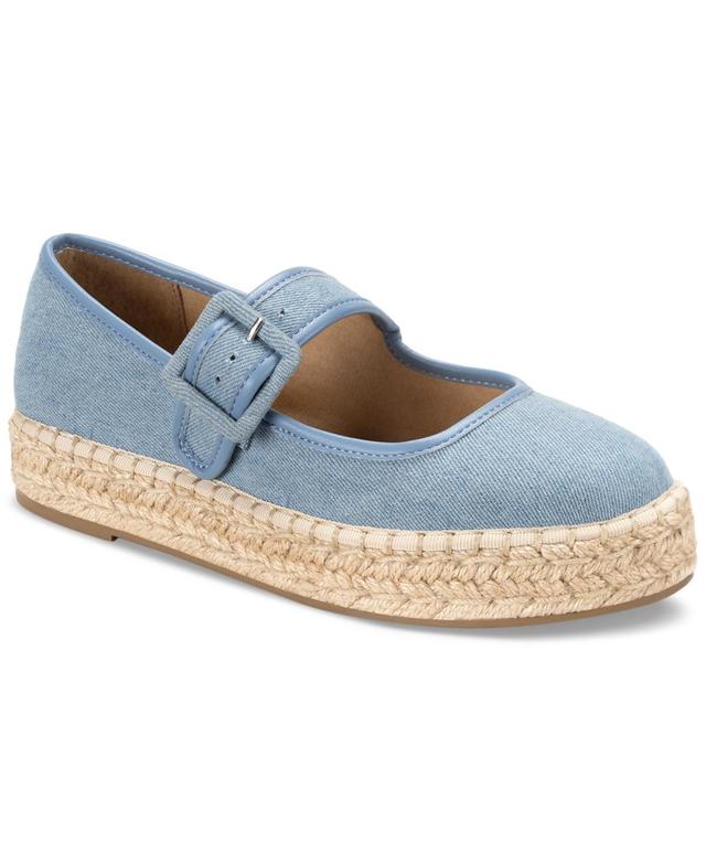 Sun + Stone Womens Poppyy Buckle Espadrille Mary Janes, Created for Macys Product Image