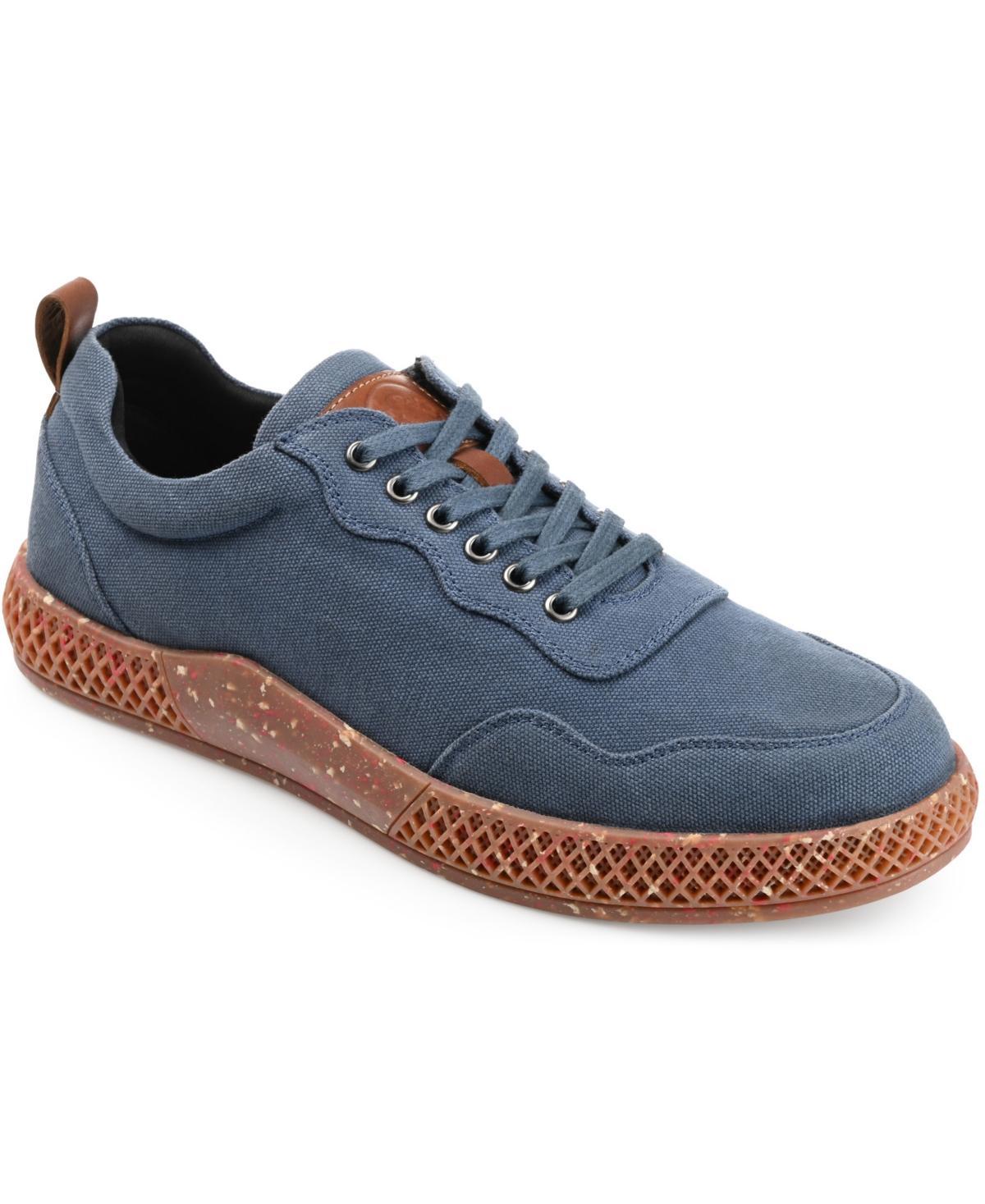 Thomas & Vine Kemp Textile Mens Sneakers Blue Product Image