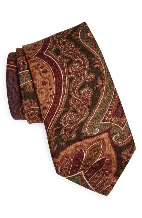 Ralph Lauren Purple Label Antique Paisley Silk Tie Product Image