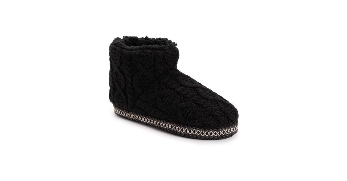 MUK LUKS Womens Favina Bootie Slippers Product Image