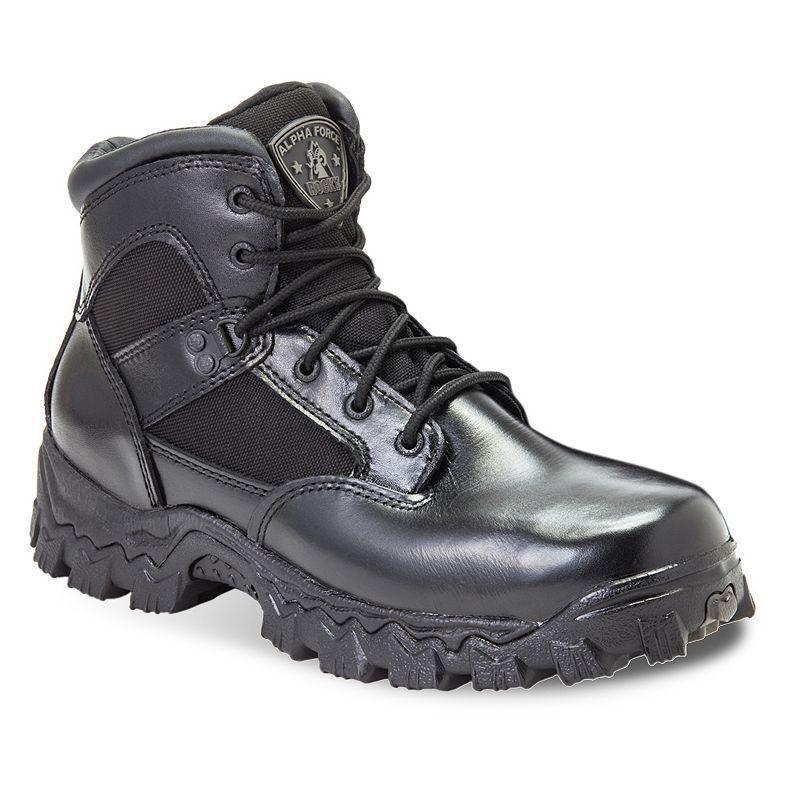 Rocky AlphaForce Mens 6-in. Waterproof Duty Boots Product Image