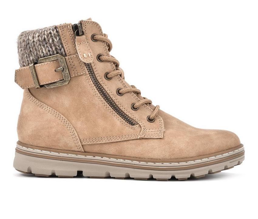 Women's Cliffs by White Mountain Kelsie Lace-Up Booties Product Image