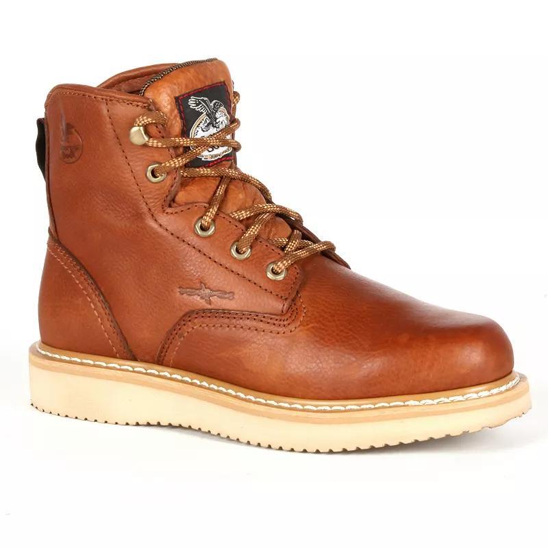 Georgia Boot Wide Width Barracuda Work Boot | Mens | | | Boots | Lace-Up Product Image