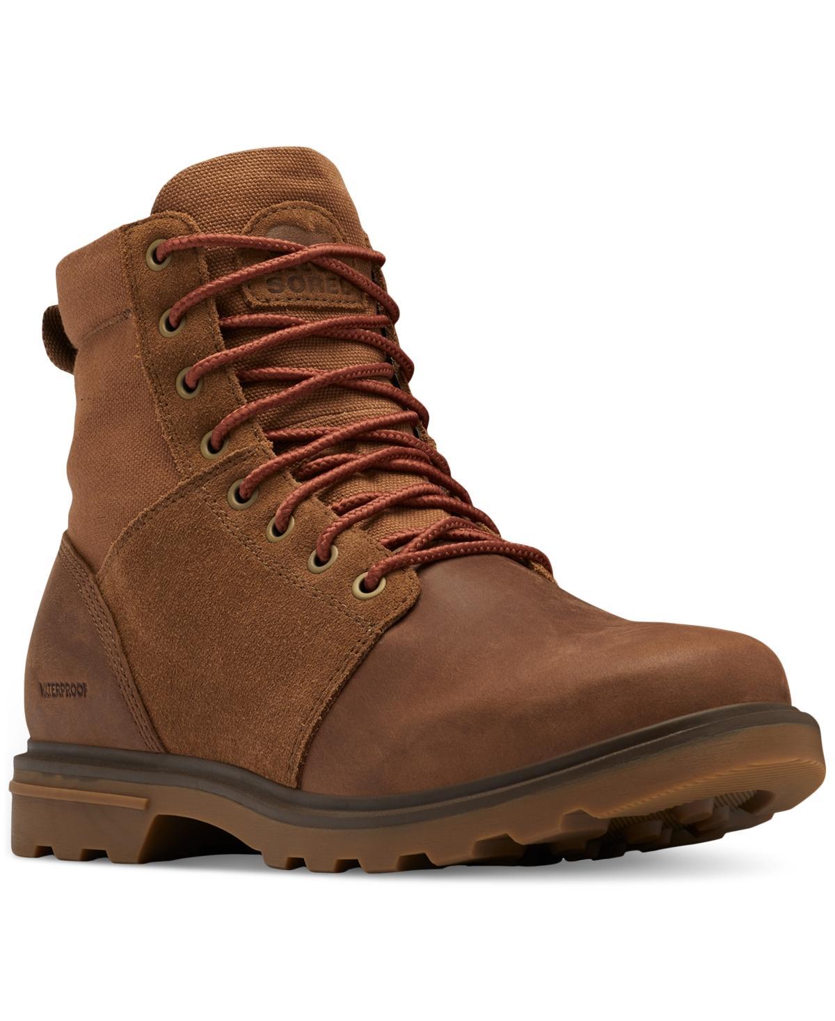 Sorel Mens Carson Six Waterproof Boots - Velvet Tan Product Image