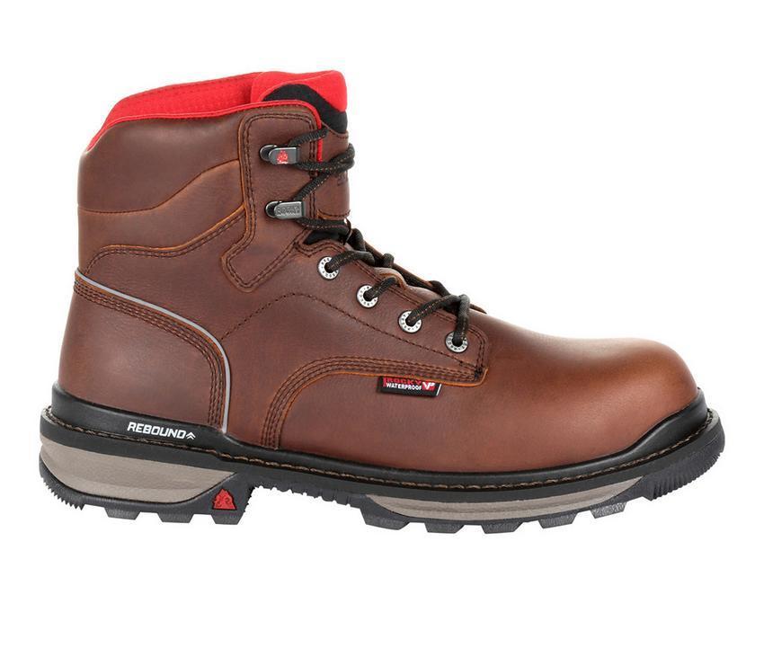 Men's Rocky Rams Horn Work Boots Product Image