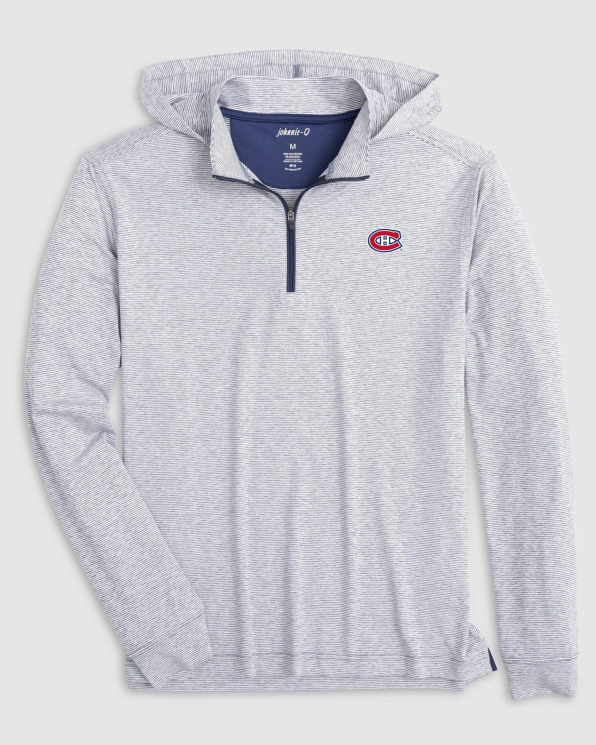 Colorado Avalanche Hybrid Performance 1/4 Zip Hoodie Product Image