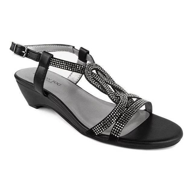 London Fog Meadow Womens Wedge Sandals Product Image