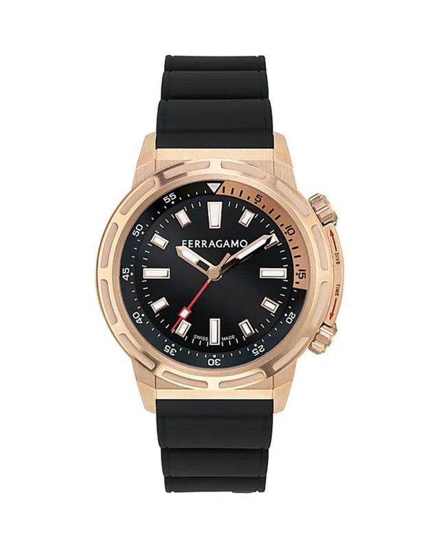 FERRAGAMO Sport Watch, 46mm In Black Product Image