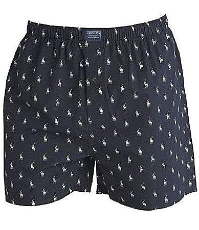 Polo Ralph Lauren Polo Player Woven Boxers Product Image