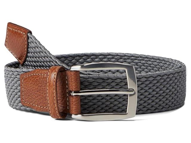 Torino Leather Co. 35 mm Italian Stretch Nylon (Grey) Men's Belts Product Image