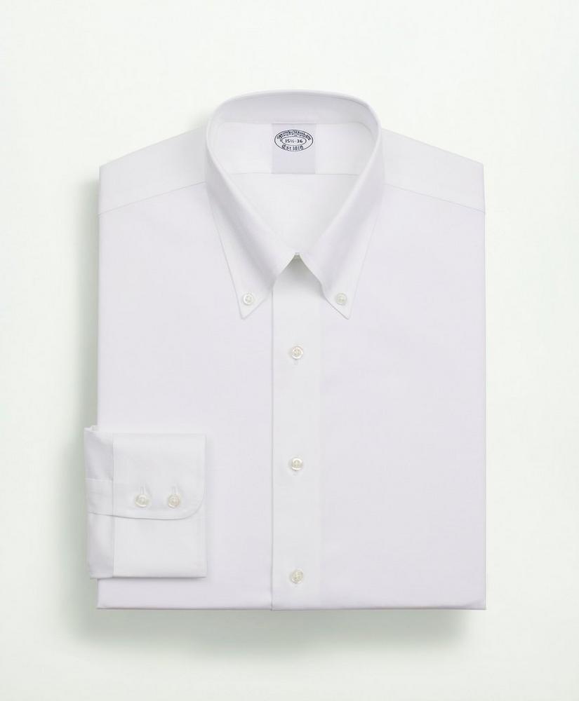 Stretch Supima® Cotton Non-Iron Twill Button-Down Collar Dress Shirt Product Image