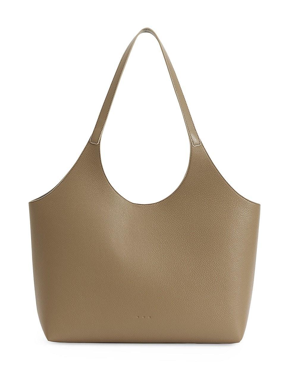 Womens Cabas Leather Tote Bag Product Image