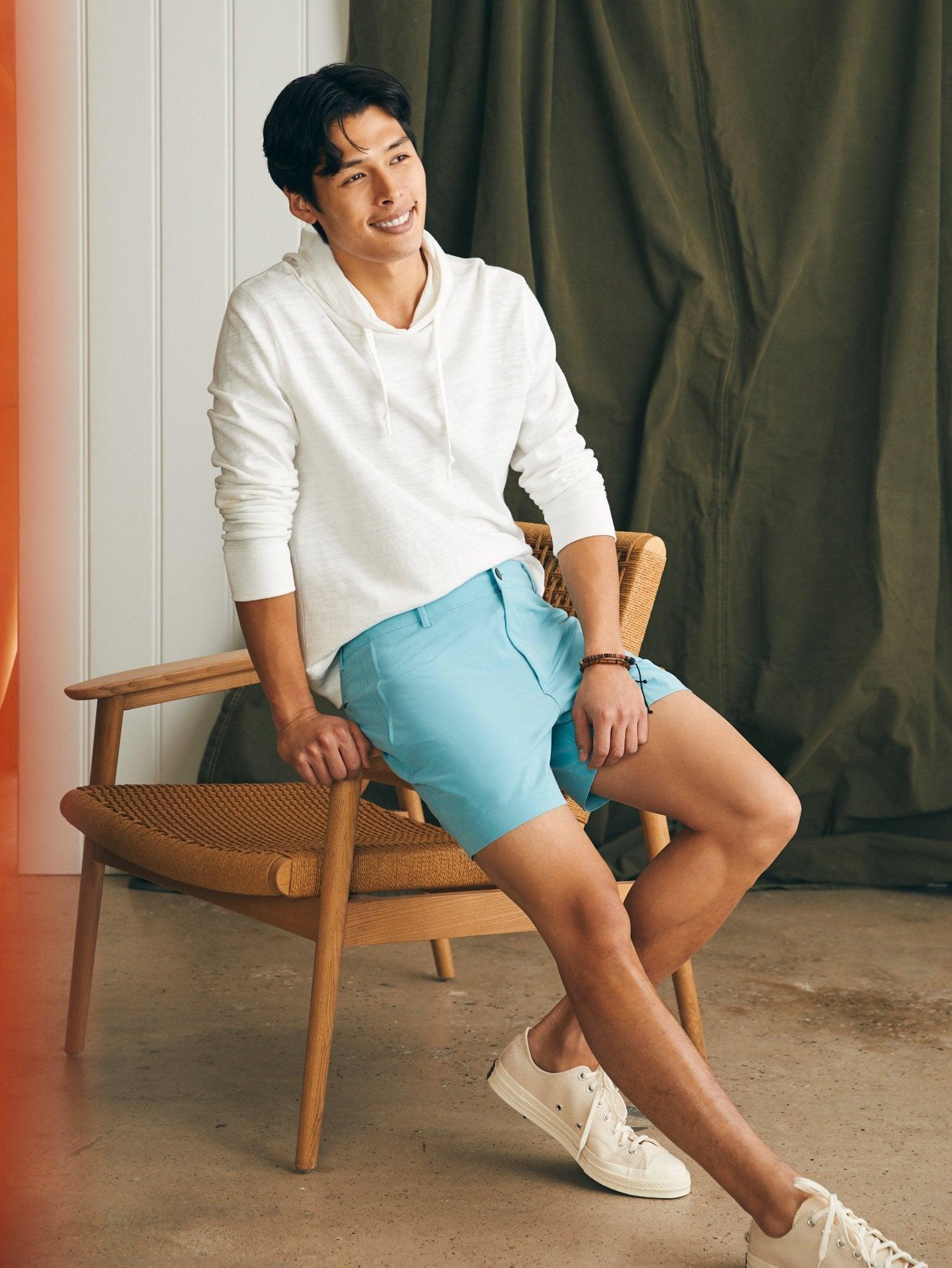 All Day Shorts (5" Inseam) - Turquoise Sky Male Product Image