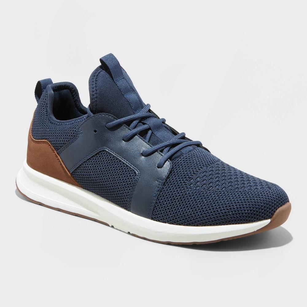 Mens Shaun Jogger Sneakers - Goodfellow & Co Navy Blue 10.5 Product Image