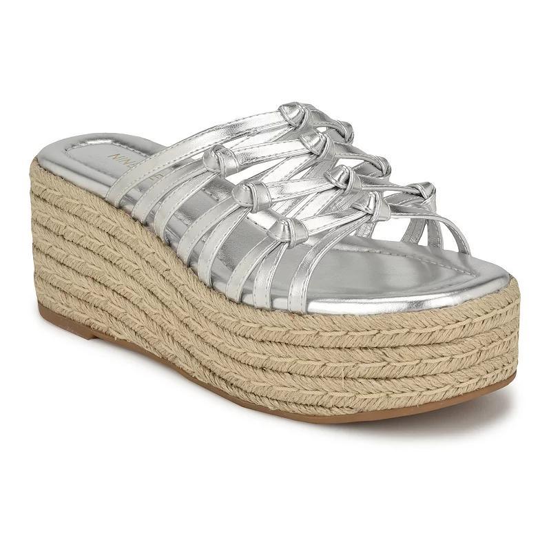 Nine West Cristy Womens Platform Wedge Sandals Product Image