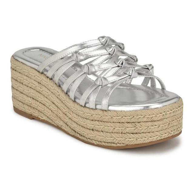 Nine West Cristy Womens Platform Wedge Sandals Product Image