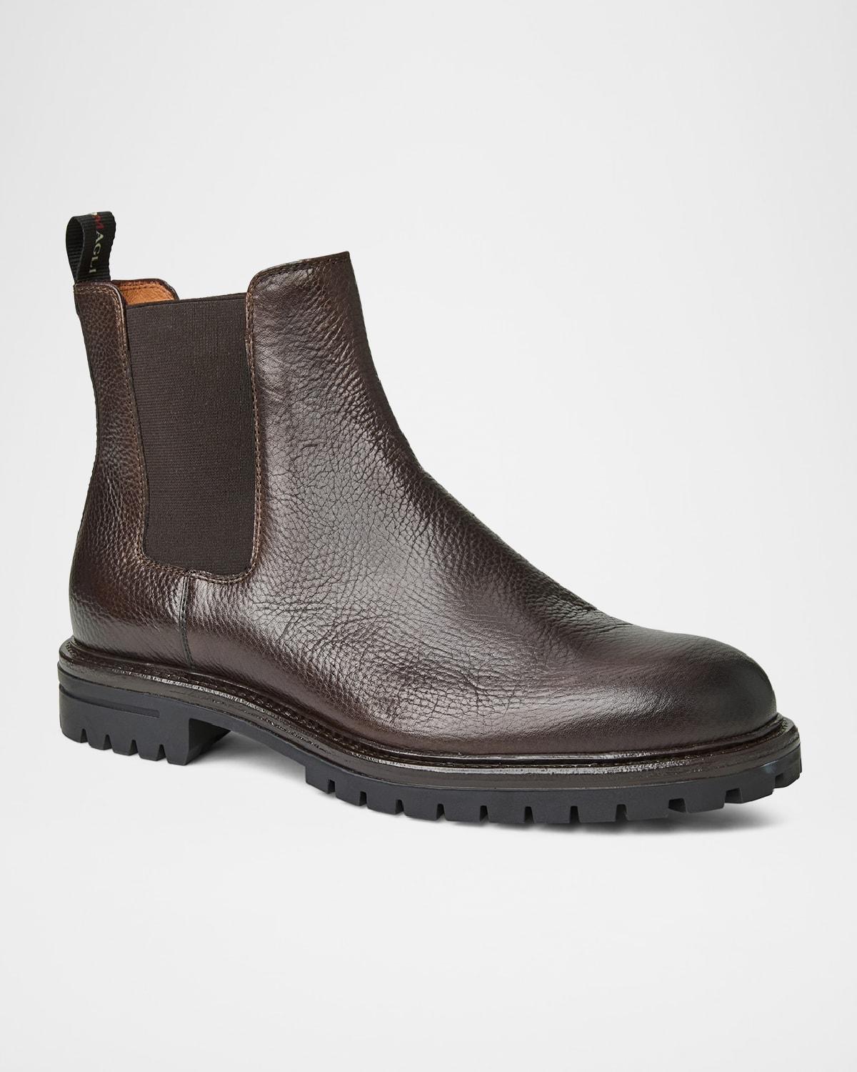 Mens Hayden Calf Leather Chelsea Boots Product Image