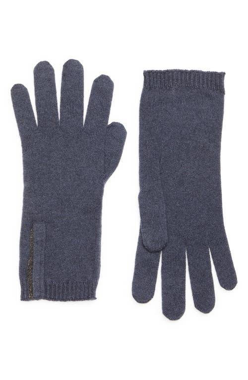 Brunello Cucinelli Monili Detail Cashmere Gloves Product Image