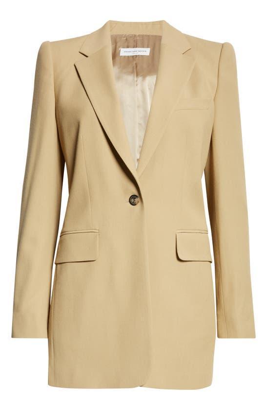 DRIES VAN NOTEN One-button Blazer In Sand 900 Product Image