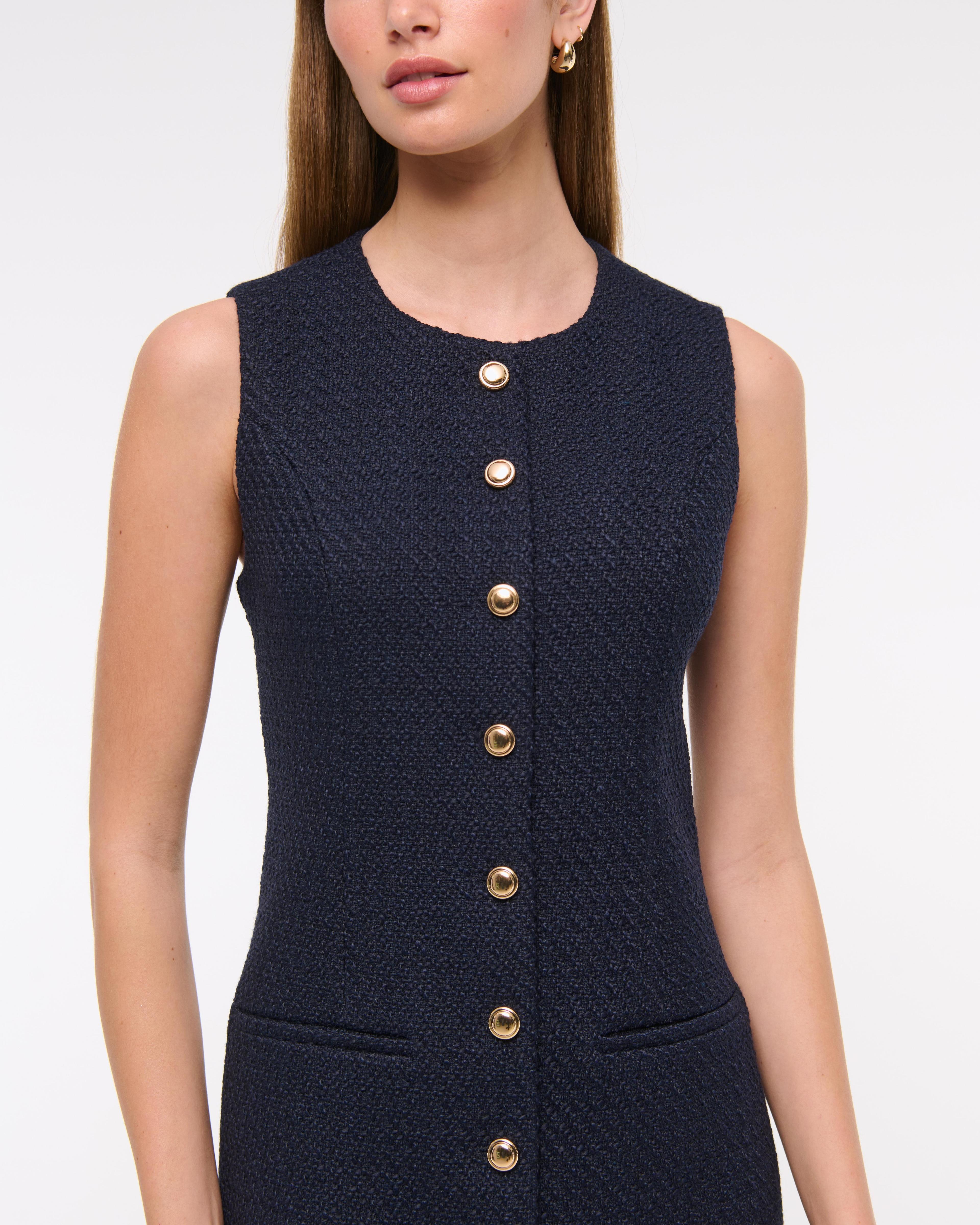 The A&F Mara Tweed Mini Dress Product Image