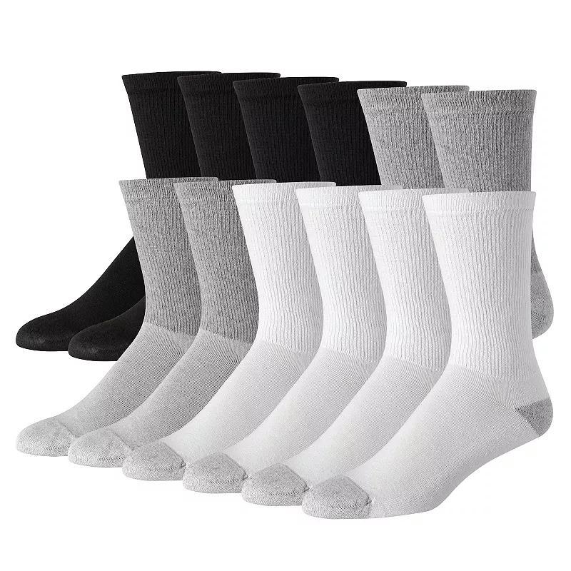 Mens Hanes Ultimate 12-pack Low-Cut Socks Product Image