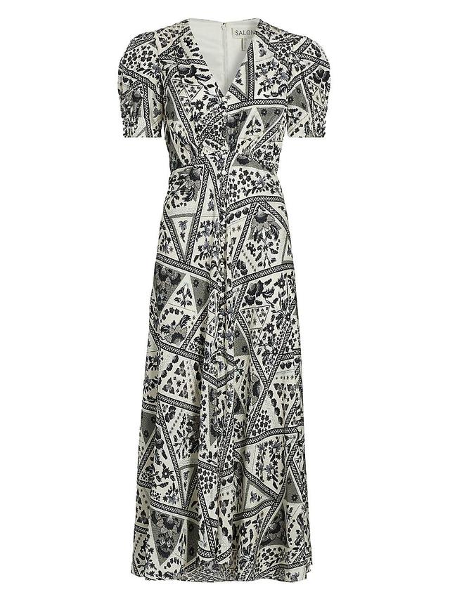 Womens Lea Floral Maxi Dress Product Image