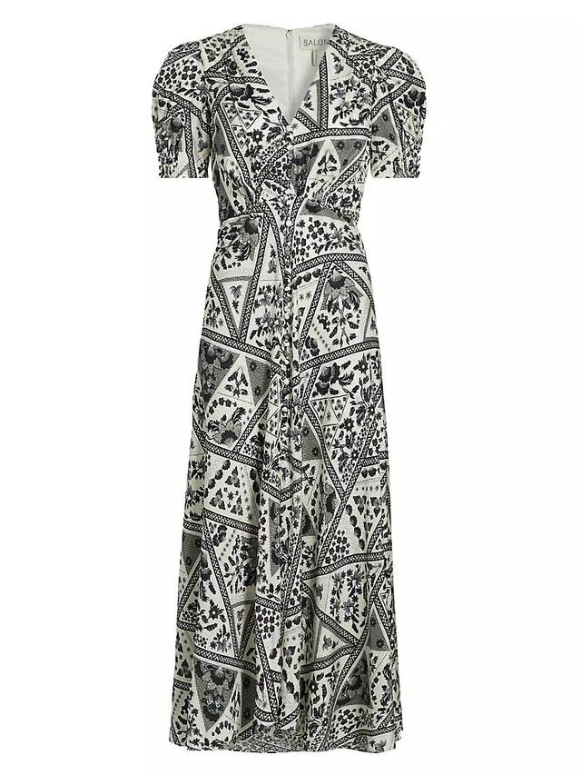 Lea Floral Maxi Dress Product Image