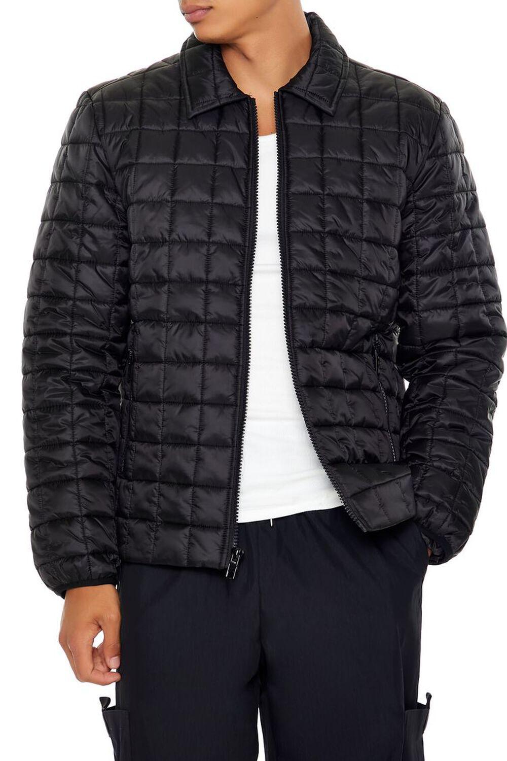 Quilted Zip-Up Bomber Jacket | Forever 21 product image