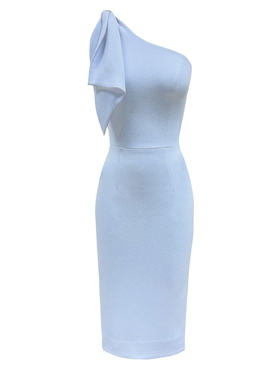 Dress the Population Tiffany One-Shoulder Midi Dress Product Image