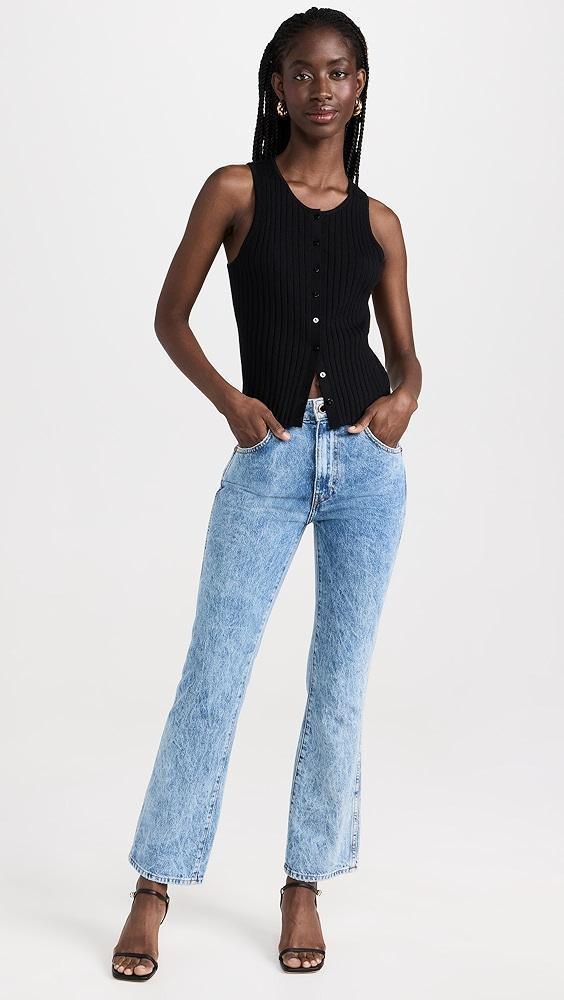 Khaite Vivian New Bootcut Flare Jeans | Shopbop Product Image