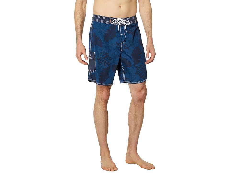 Quiksilver Waterman Throwback Print 2 Boardshorts 19 (Ensign ) Men's Swimwear Product Image