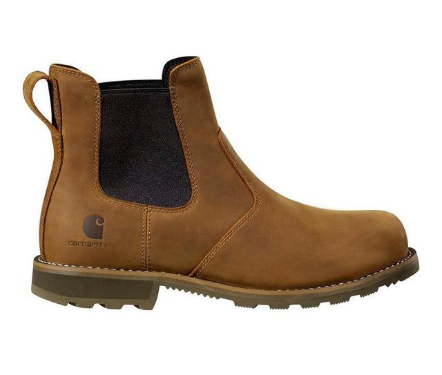 Men's Carhartt Frontier Steel Toe Chelsea Work Boots Product Image