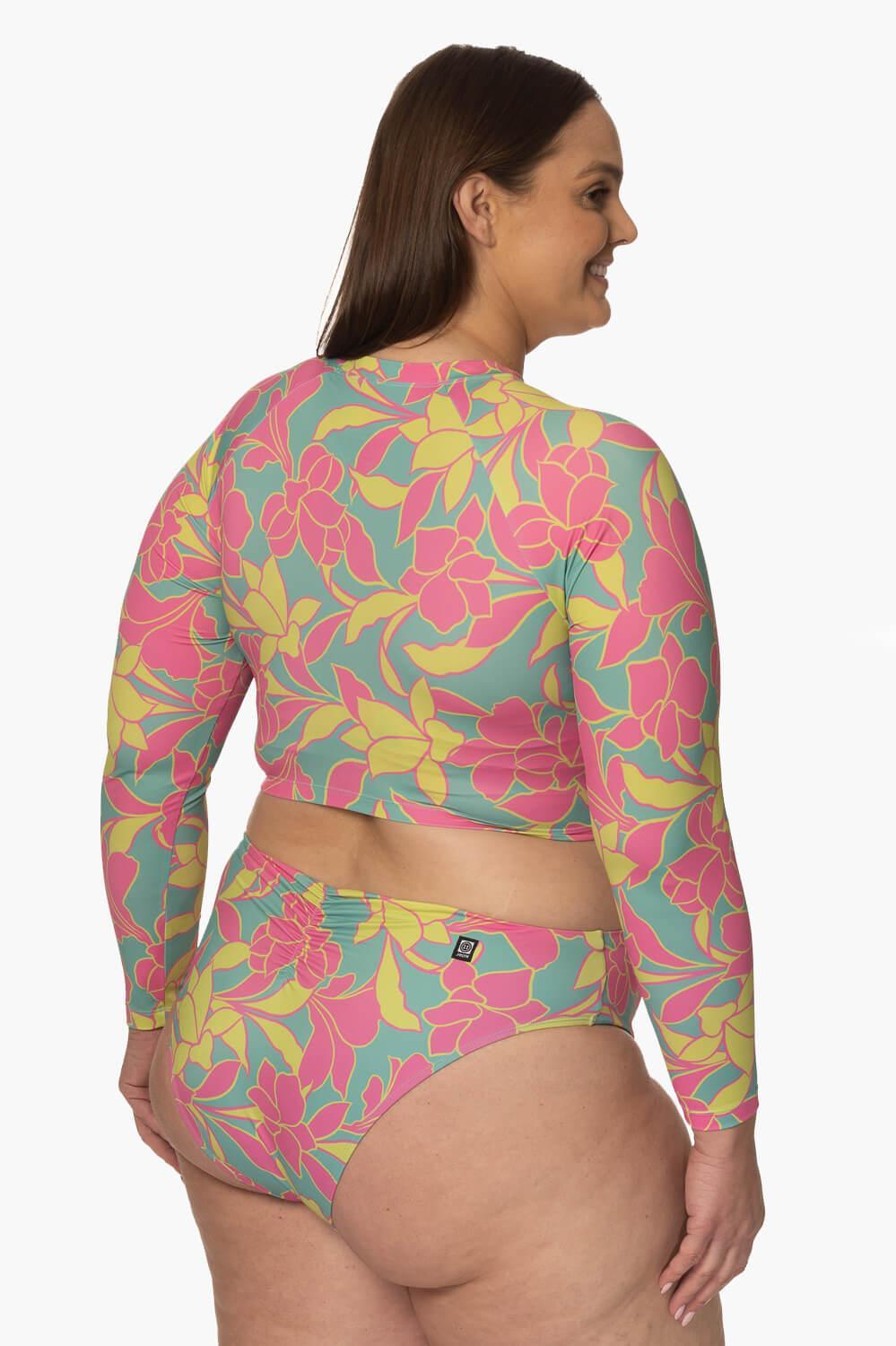 Sale Moana Long Sleeved Crop Rashie Product Image