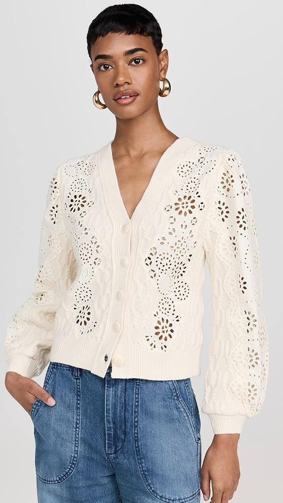 Sea Lainey Embroidery Cardigan | Shopbop product image