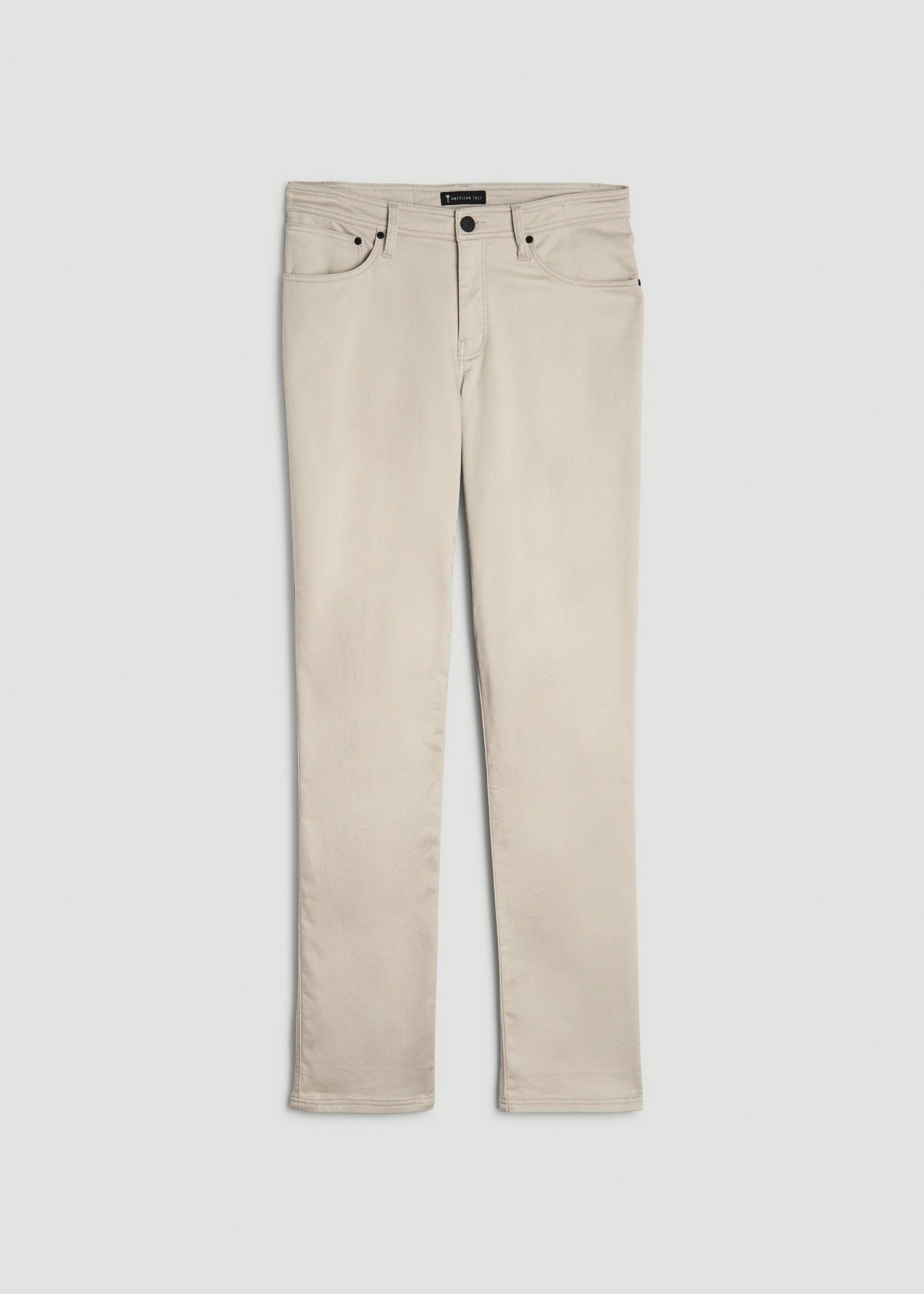 Everyday Comfort 5-Pocket TAPERED-FIT Pant for Tall Men in Stone Product Image