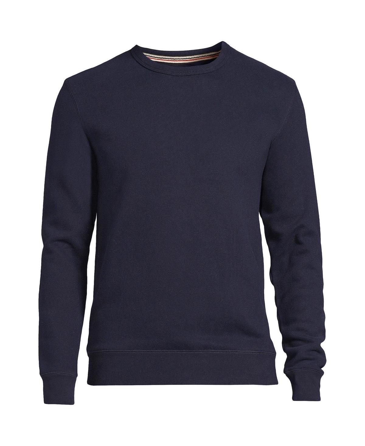 Lands End Mens Big and Tall Serious Sweats Crewneck Sweatshirt Product Image