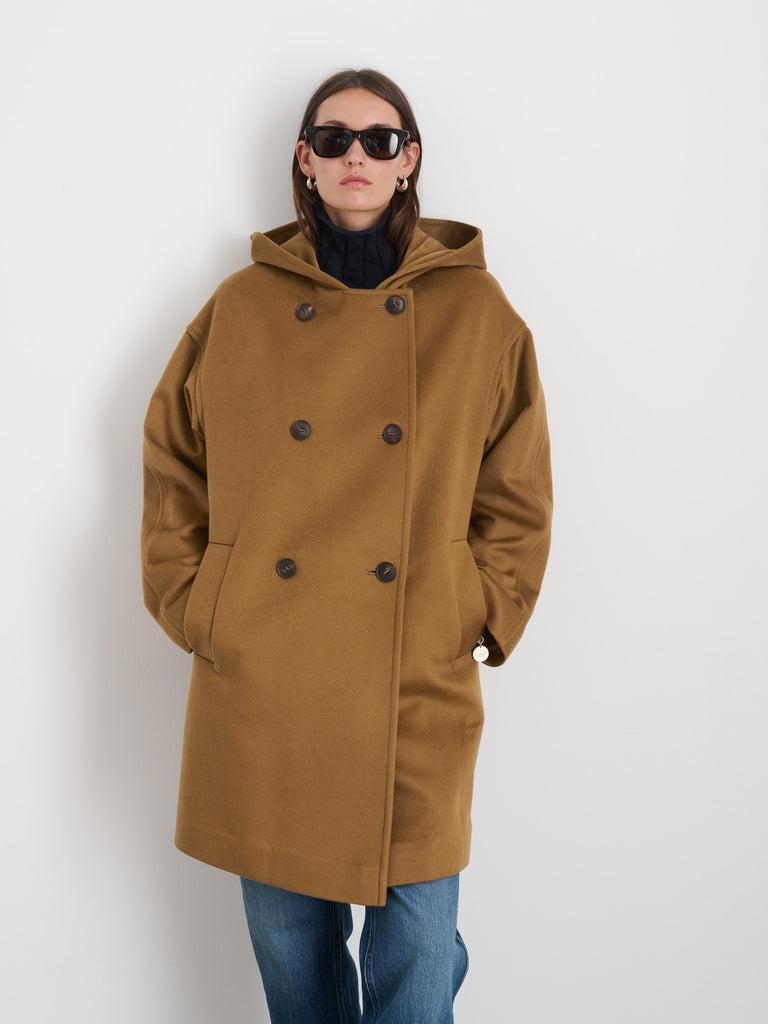 Double Breasted Coat In Cashmere product image