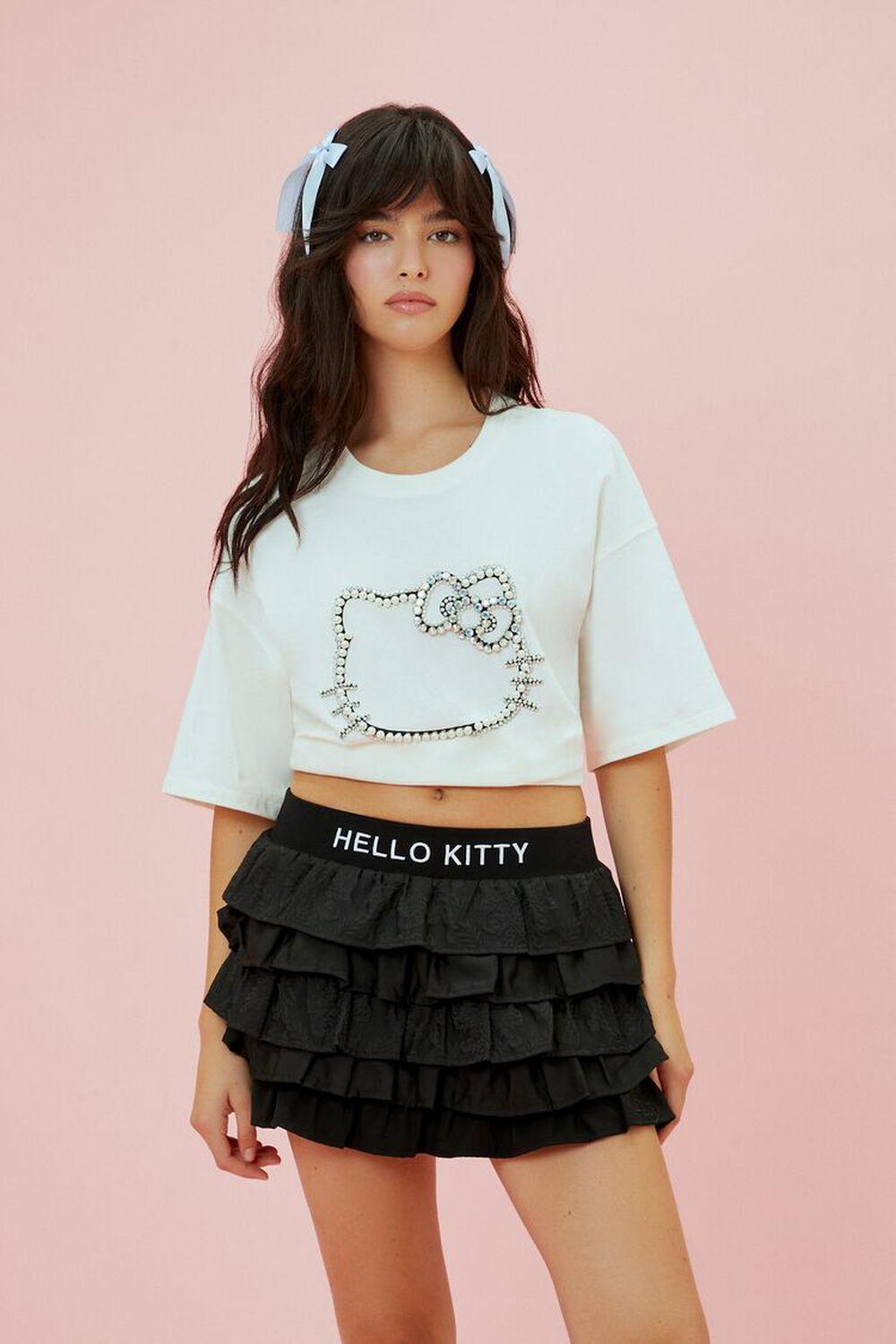 Hello Kitty Ruffle Mini Skirt | Forever 21 Product Image