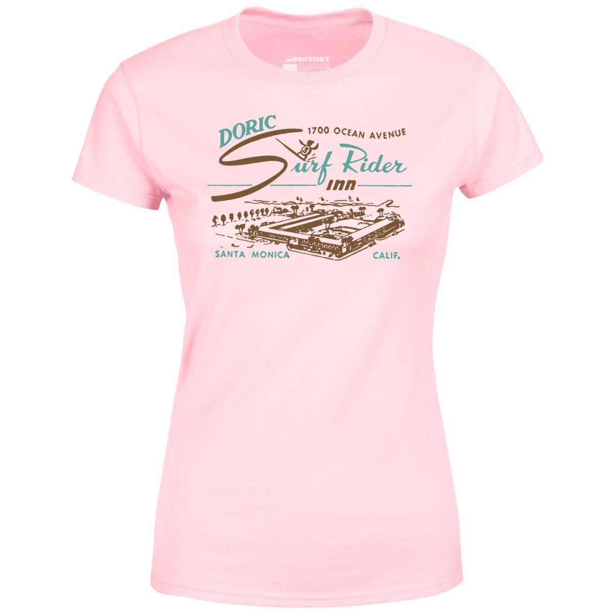 Doric Surf Rider Inn - Santa Monica, CA - Vintage Hotel - Women's T-Shirt Female Product Image