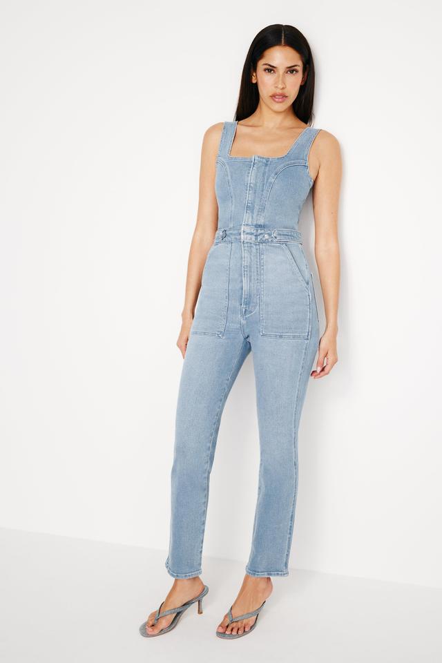 FIT FOR SUCCESS SLEEVELESS JUMPSUIT  | BLUE274 Product Image